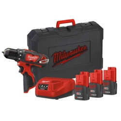 vendita online Trapano avvitatore compatto 12v 1,5 ah con valigetta Avvitatori a batteria Milwaukee