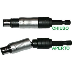 vendita online Attacchi magnetici per bits innesto 1/4 din 3126 c 6,3 per trapani: universale e 63 in acciaio Bits - Inserti Sicutool