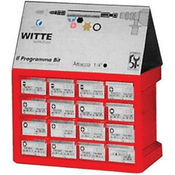 vendita online Espositori di vendita con bits att.1/4 din 3126 witte-center: 263 pz.in 16 cassetti Bits - Inserti Witte