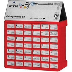 vendita online Espositori di vendita con bits att.1/4 din 3126 witte-center: 450 pz.in 42 cassetti Bits - Inserti Witte