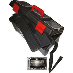 vendita online Bauli portautensili in polipropilene con ruote Cassette e borse portautensili - Sistemi di stivaggio Sicutool