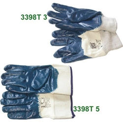 vendita online Guanti di protezione supporto di cotone rivestito di spesso strato di nbr blu Guanti, protezione mani e braccia Sicutool