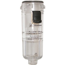 vendita online Bicchieri ricambio variobloc in policarbonato per lubrificatori attacco poll 1/2-3/4-1 Accessori e componenti per aria compressa Ewo