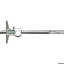 vendita online Calibri di profondità elettronici digitali tipo con asta misurazione rastremata e funzione hold Strumenti Di Misura E Controllo - Calibri - Micrometri - Contafiletti - Spessimetri - Goniometri - Nastri, Righe, Flessometri, Aste, Rotelle Metriche - Squadre - Truschini Mib