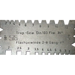 vendita online Calibri per filetti/utensili whitworth,metrici,trapezoidali mm 2-12 e quadri 2-8 spire/poll Strumenti Di Misura E Controllo - Calibri - Micrometri - Contafiletti - Spessimetri - Goniometri - Nastri, Righe, Flessometri, Aste, Rotelle Metriche - Squadre - Truschini Sicutool