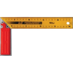 vendita online Squadre per falegnami tipo a sghembo, con base in alluminio, asta in acciaio Strumenti Di Misura E Controllo - Calibri - Micrometri - Contafiletti - Spessimetri - Goniometri - Nastri, Righe, Flessometri, Aste, Rotelle Metriche - Squadre - Truschini Sicutool
