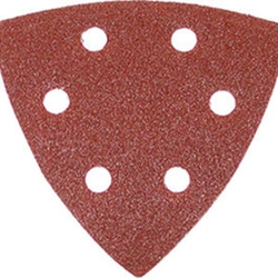 vendita online Dischi abrasivi velcrati triangolari con 6 fori Abrasivi Sicutool