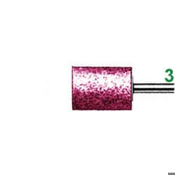 vendita online Mole abrasive rotative attacco ø mm 3; in edelkorund rosa; qualità ekr durezza n forma cilindrica Mole A Disco E A Tazza Erzett