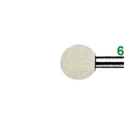 vendita online Feltri per lucidare attacco ø mm 6,lungh.mm 40 forma sferica Feltri per lucidare Erzett
