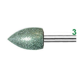 vendita online Mole abrasive diamantate grana media (d126) forma a fiamma Mole A Disco E A Tazza Sicutool