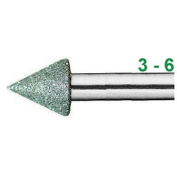 vendita online Mole abrasive diamantate grana media (d126) forma conica Mole A Disco E A Tazza Sicutool