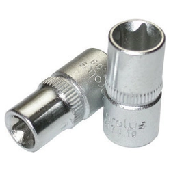 vendita online Chiavi a bussola att. 1/4 din 3120 - iso 1174 con poligono interno torx Chiavi a Bussola Carolus