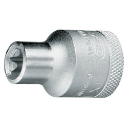 vendita online Chiavi a bussola att. 1/2 din 3120 - iso 1174 con impronta interna torx; lungh. mm 38 Chiavi a Bussola Gedore