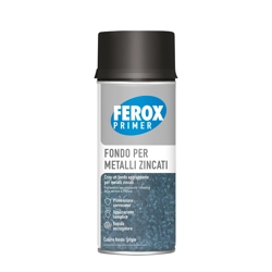 vendita online Ferox primer per metalli zincati 400 ml. Colori, vernici, spray e prodotti tecnici Arexons