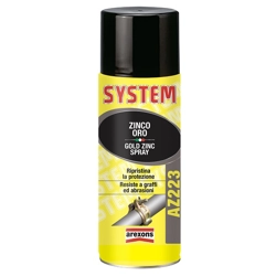 vendita online Zinco oro spray 400 ml. Colori, vernici, spray e prodotti tecnici Arexons