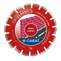 vendita online Disco diamantato per mattoni e asfalto ca classic Ricambi e accessori per elettroutensili Carat