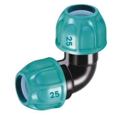 vendita online Gomito ø 25 mm. per tubo 3/4" art.90417 Attacchi raccordi e prese per irrigazione Claber