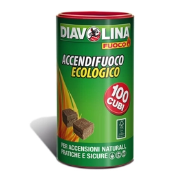 vendita online Diavolina ecologica 100 pezzi Accessori e ricambi per barbecue Diavolina