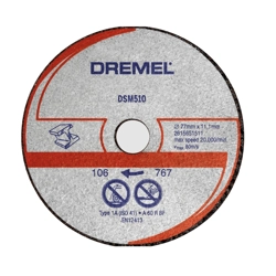 vendita online Dremel 3 dischi taglio dsm510 per metallo e plastica Dremel multiutensile Dremel
