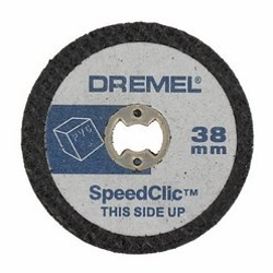 vendita online Dremel 5 dischi sc476 per taglio plastica Accessori Dremel per taglio e rimozione Dremel