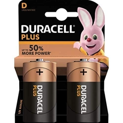 vendita online Batterie duracell plus d torcia - 1.5 v Batterie Duracell
