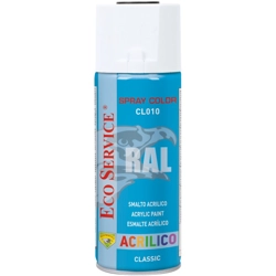 vendita online Colore spray smalto acrilico 400 ml. Colori, vernici, spray e prodotti tecnici Eco Service