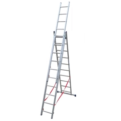vendita online Scala allungabile 3 rampe 2,86 m. modello euro stilo Scale allungabili e trasformabili Facal