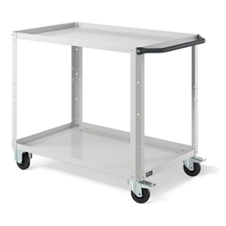 vendita online Carrello clever 1003 large mm.1024x615x817h - grigio chiaro ral7035 Carrelli da lavoro e contenitori  porta utensili Fami