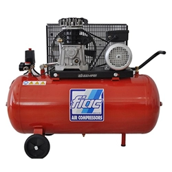 vendita online Compressore carrellato ab 50-268m 50 litri 2.0 hp Compressori Fiac