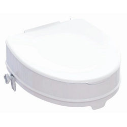 vendita online Alzawater con coperchio in polipropilene bianco h 14 cm. Sanitari e accessori per bagno Kdesign