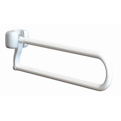 vendita online Barra di sostegno in acciaio laccato bianco l 80 cm. Sanitari e accessori per bagno Kdesign