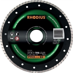 vendita online Disco rhodius diamantato pietra universale 230x7,5x2,5  dg35 Rotoli, dischi e spazzole abrasive Rhodius