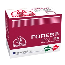 vendita online Punti metallici 110 forest per fissatrici manuali 5000 pezzi accessori e ricambi per imballatrici Ro-ma