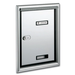 vendita online Porta ritiro per cassetta posta in alluminio silver Cassette postali Silmec