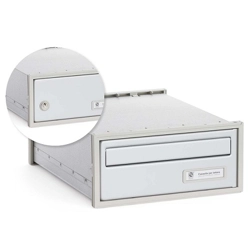 vendita online Cassetta posta orizzontale regolabile serie sc3 300x245/380x135 mm. silver Cassette postali Silmec