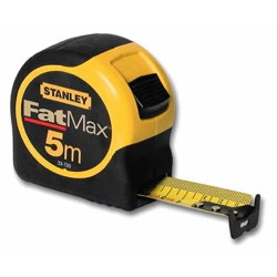 vendita online Flessometro fat-max da 5 m. Misuratori e Livelle Stanley