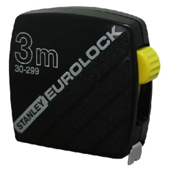 vendita online Flessometro compatto eurolock 3mt 12.7mm Misuratori e Livelle Stanley
