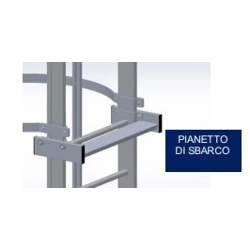 vendita online Pianetto di sbarco 200 mm svelt Accessori e ricambi per scale e ponteggi Svelt Spa