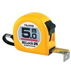 vendita online Flessometro hi lock 25 mm. da 5 m. Misuratori e Livelle Tajima