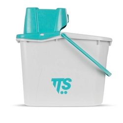 vendita online Secchio uni bucket 14 litri con strizzatore Carrelli e secchi per pulizie Tts