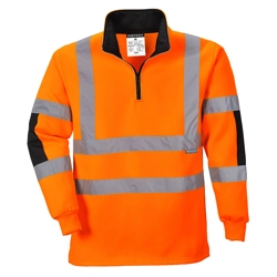 vendita online Felpa rugby xenon hi-vis Felpe e Maglie Altà visibilità Portwest