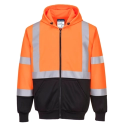 vendita online Felpa bicolore con cappuccio hi-vis Felpe e Maglie Altà visibilità Portwest