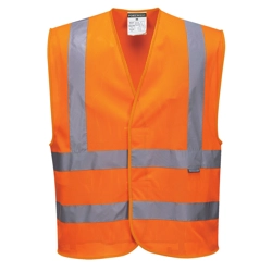 vendita online Gilet banda verticale meshair hi-vis Giacche Alta visibilità Portwest