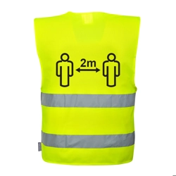 vendita online Hi-vis social distancing vest 2m Felpe e Maglie Altà visibilità Portwest