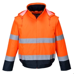 vendita online Bomber essential hi-vis 2 in 1 Giacche Alta visibilità Portwest