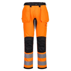 vendita online Pantaloni con tasca holster staccabile ad alta visibilità wx2 eco Giacche Alta visibilità Portwest