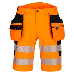 vendita online Bermuda dx4 hi-vis holster Pantaloni Alta visibilità Portwest