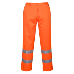 vendita online Pantaloni poliestere-cotone hi-vis Pantaloni Alta visibilità Portwest