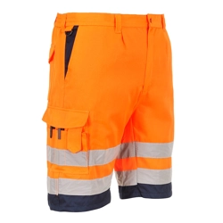 vendita online Bermuda poliestere-cotone hi-vis Pantaloni Alta visibilità Portwest