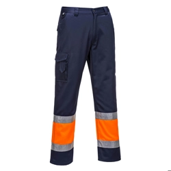 vendita online Pantalone combat bicolore hi-vis Pantaloni Alta visibilità Portwest